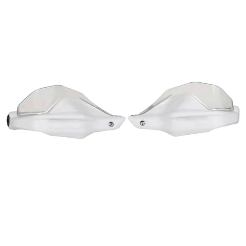 OUSDUO Für SYM ADX300 2024 2025 Motorrad ADX 300 Lenker Handschutz Hand Schild Schutz Schild Schutz Protector Zubehör Motorrad Handschutz(White-Clear LG) von OUSDUO