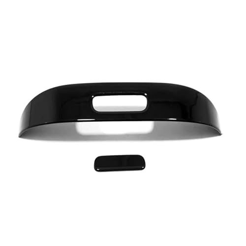 OUSDUO Innenkonsole Armlehne Zentrale Aufbewahrungsbox Abdeckung Schalterknopf Für Mercedes Für Benz C-Klasse W206 C180 C200 C300 2021 2022-2024 Mittelarmlehne Box(Bright Black Color) von OUSDUO