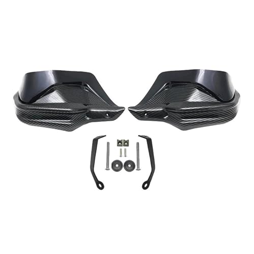OUSDUO Motorrad NT1100 Handprotektoren Lenkerschutz Windschutzscheibe Für NT1100 Nt1100 Nt 1100 2022-2023 Gewidmet Handschutz Motorrad Handschutz(Carbon Black Set) von OUSDUO