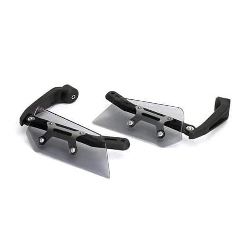 OUSDUO Motorradzubehör Für Y&amaha MT09 MT-09 MT 09 SP 2024 2025 Handschützer Griffschutz Handschutz Lenkerschutzsatz Motorrad Handschutz(Smoky Set) von OUSDUO