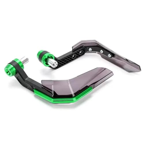 OUSDUO Universal Protector Modifikation Schutzausrüstung CNC Aluminiumlegierung Motorrad Handschutz Handschutz Schild Winddicht Motorrad Handschutz(Grün) von OUSDUO