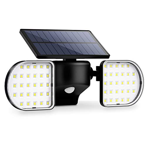 OUSFOT Solarlampen für Außen mit bewegungsmelder 56 LEDs Solarleuchten Garten Wasserdicht IP65 von OUSFOT