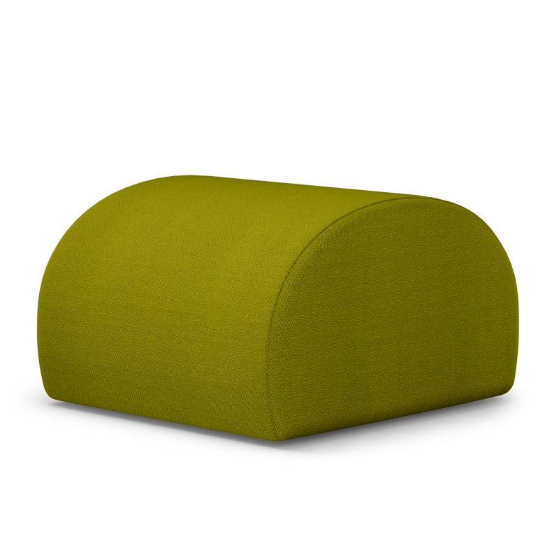 OUT OBJEKTE UNSERER TAGE - Levi Pouf - olivgrün/Stoff Vidar 4 956 by Kvadrat-Raf Simons/Innenstruktur Sperrholz/BxHxT 65x40x72cm/CNC gefräster... von OUT OBJEKTE UNSERER TAGE