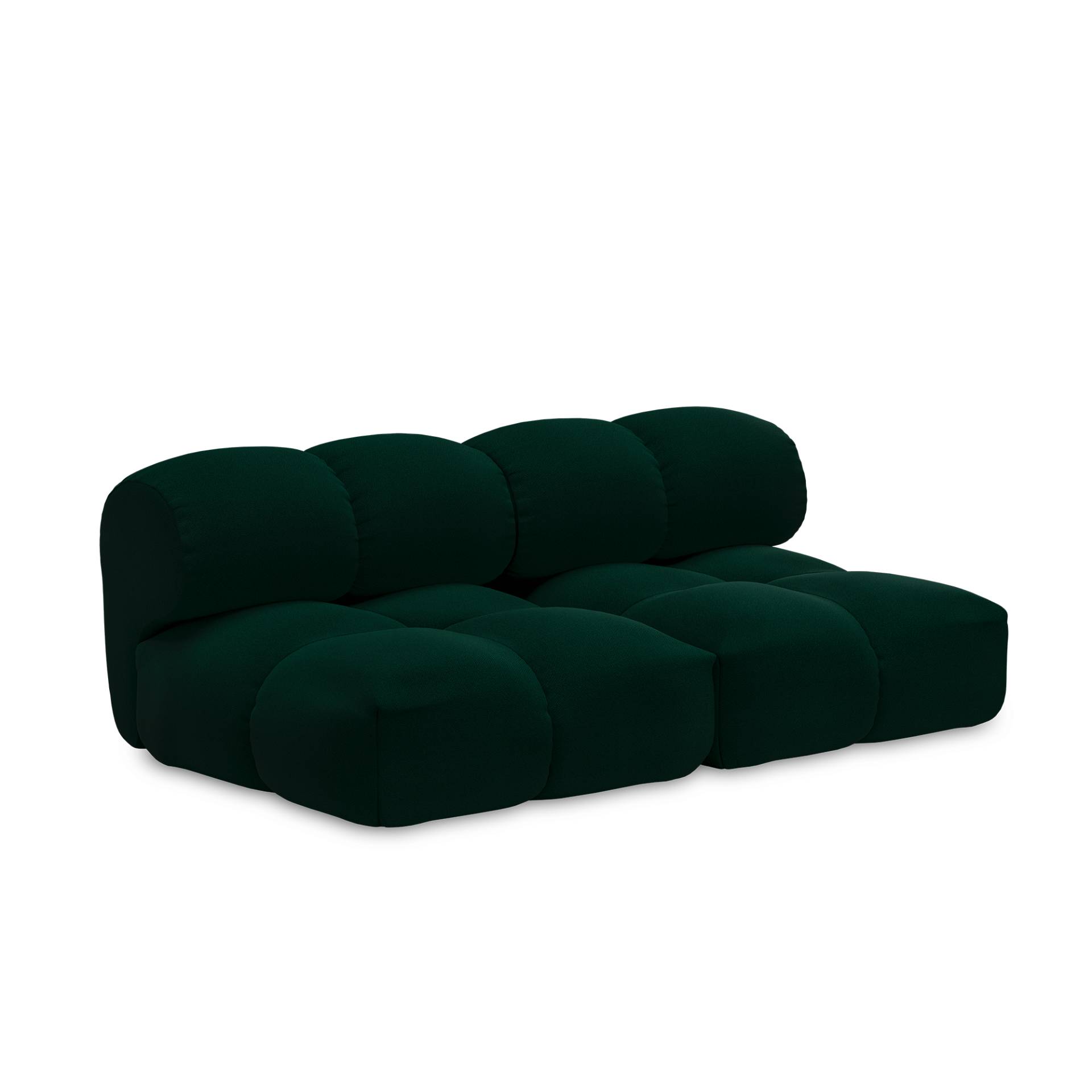 OUT OBJEKTE UNSERER TAGE - Sander 02 2,5-Sitzer Sofa - tannengrün/Stoff Vidar 4 1062/BxHxT 190x74x115cm/Innenstruktur MDF von OUT OBJEKTE UNSERER TAGE