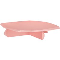 OUT Objekte unserer Tage - Fels Couchtisch, Esche massiv lackiert soft pink von OUT Objekte unserer Tage