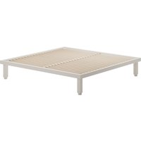 OUT Objekte unserer Tage - Kaya Bett XLarge, 200 x 200 cm, kreide von OUT Objekte unserer Tage