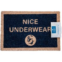 Out Of The Blue - Fußabtreter nice underwear Kokosfaser Fußmatte 60x40 cm Abtreter von OUT OF THE BLUE