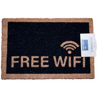 Out Of The Blue - Fußabtreter free wifi Kokosfaser Fußmatte 60x40 cm Abtreter Wlan Out Of The Blue - Fußabtreter free wifi Kokosfaser Fußmatte 60x40 cm Abtreter Wlan von OUT OF THE BLUE