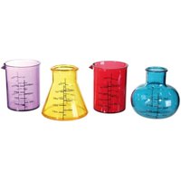 Verres Shooter - AUS HEITEREM HIMMEL - Chimie - 50ml - Transparent - Set von 4 von OUT OF THE BLUE