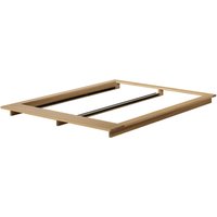 OUT Objekte unserer Tage - Faro Bett Medium, 160 x 200 cm, Eiche massiv gewachst von OUT Objekte unserer Tage