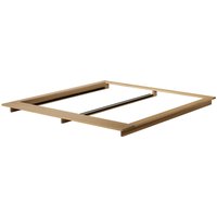 OUT Objekte unserer Tage - Faro Bett XLarge, 200 x 200 cm, Eiche massiv gewachst von OUT Objekte unserer Tage