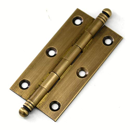 Dekorative Türscharnier Beschläge für Küchenschränke, antikes Messing, Bronze, Möbelscharniere, 5,1 cm (10,7 cm), 4 Stück von OUTAKU