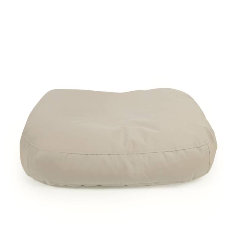 OUTBAG Cloud-S plus Outdoor-Tierkissen - beige - 90x60 cm - Höhe 15-25 cm von OUTBAG