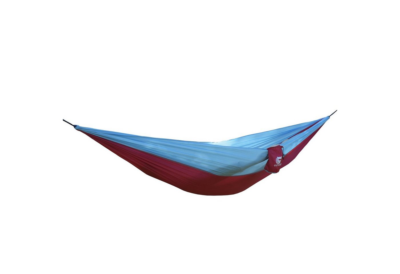 OUTCHAIR Hängematte Mini Reise Hängematte Hang Out, Camping Wetterfest Nylon XL 780 g Leicht von OUTCHAIR