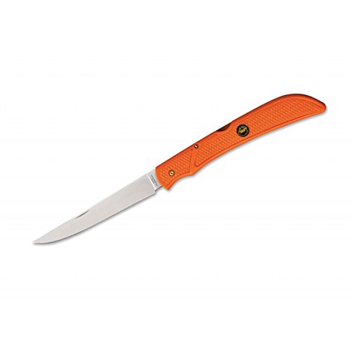 OUTDOOR 01OE033 EDGE Herren Taschenmesser Field Bone, orange, One Size von OUTDOOR EDGE