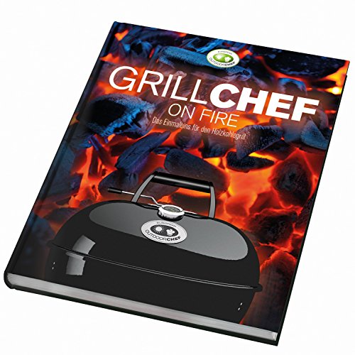OUTDOORCHEF Grillkochbuch Grillchef Charcoal On Fire, Mehrfarbig, 22 x 1.9 x 25.4 cm, 14.710.01 von OUTDOORCHEF
