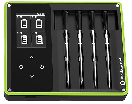 Outdoorchef Easy Check Thermometer Quadro - Wireless Bluetooth Grillthermometer von OUTDOORCHEF