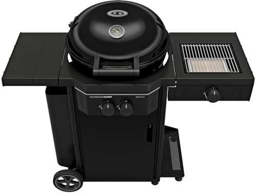 OUTDOORCHEF Gas Kugelgrill Station Davos 570 G Pro BZ mit Blazing Zone und 11 kg Gasflaschen-Kit von OUTDOORCHEF