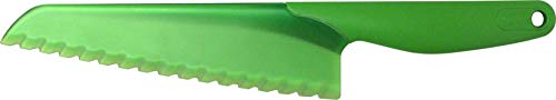 Zyliss Salatmesser aus Kunststoff mit gezahnter Klinge. Messer, ABS, grün, 30,5 x 5 x 2 cm von OUTDOORCHEF