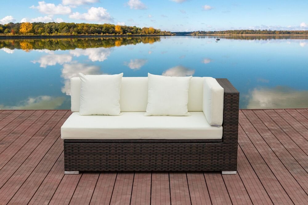 OUTFLEXX Gartenlounge-Bank BasicLine W37 von OUTFLEXX