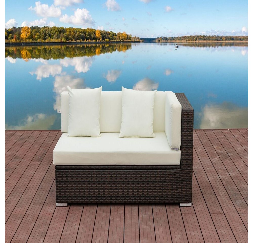OUTFLEXX Gartenlounge-Bank BasicLine W37 von OUTFLEXX