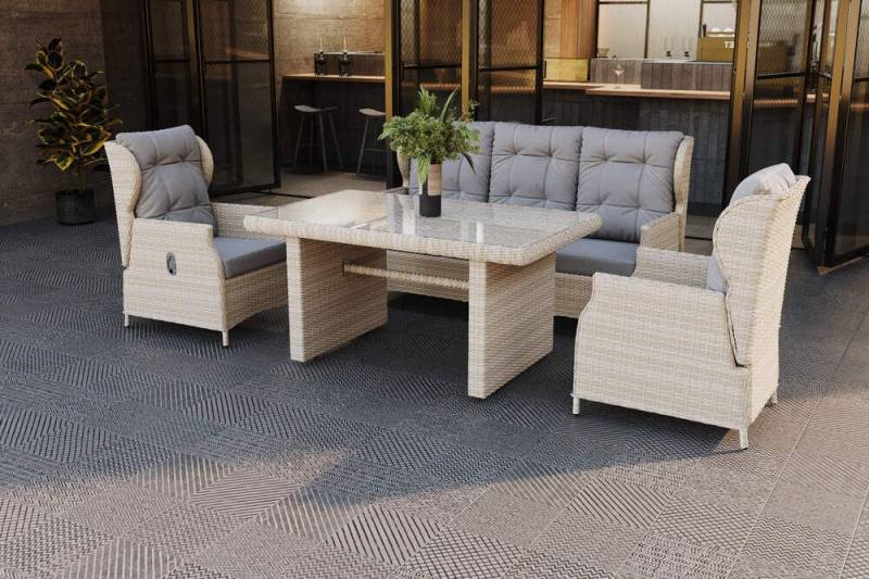 OUTFLEXX Gartenlounge-Set Country Collection Desert von OUTFLEXX