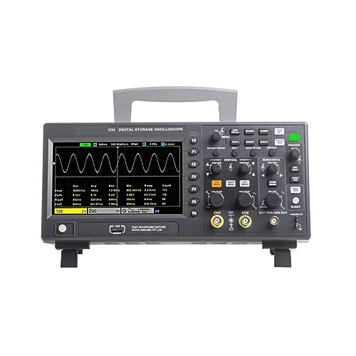 Digitales Oszilloskop, USB-Oszilloskop, Multimeter-Tester, 2-Kanal-100-MHz-/150-MHz-Speicher,Lang anhaltende(D10) von OUTFYT