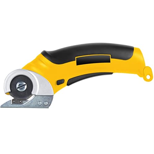 Elektrische Schere Wiederaufladbare Akku-Elektroschere for Karton Leder Stoff Sammelalbum Teppich Elektrisches Nähen Shea,Verbesserung der Schereffizienz(Electric Scissors) von OUTFYT