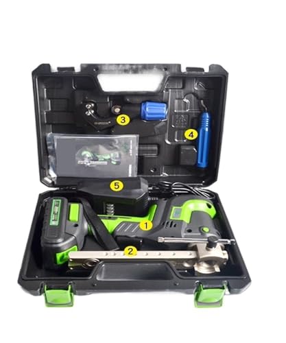 Elektrischer Expander, Kupferrohr-Glockenmund-Cup-Mund-Handbohrer-Expander, Lithiumbatterie-Expander,Präzision(ST-E809AM-L rechargeable) von OUTFYT