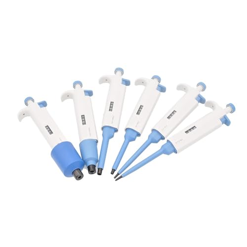 MicroPipette Gun Lab Einkanalpipette, Pipette mit einstellbarem Volumen und Spitzen,Präzision und Genauigkeit(0.1-2.5 ul) von OUTFYT