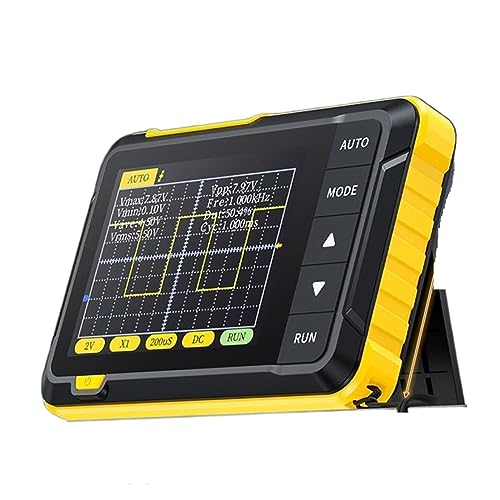 Mini-Handheld-Digitaloszilloskop 2023, neueste Version, 2,5 MSa/s, 200 kHz, analoge Bandbreite, 800 VPP mit PWM-Ausgang,Lang anhaltende(Standard edition) von OUTFYT