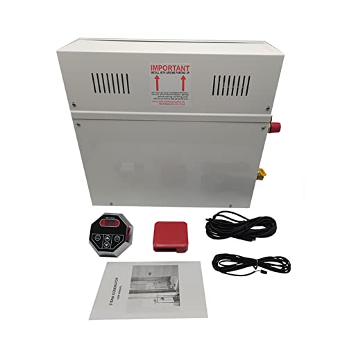 OUTFYT 1 2KW Dampfduschengenerator Haushalt Dampfbad Sauna Trockenbachofen Nass Dampfer Digital Controller Digital Controller, Hohe Temperaturen Widerstehen von OUTFYT