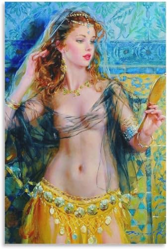 OUTFYT Konstantin Razumov Poster Elegante Dame Leinwand Wandkunst Konstantin Razumov Drucke Konstantin Razumov Gemälde für Zuhause Bild Dekor 50x70cm Kein Rahmen OUTFYT Konstantin Razumov Poster Elegante Dame Leinwand Wandkunst Konstantin Razumov Drucke Konstantin Razumov Gemälde für Zuhause Bild Dekor 50x70cm Kein Rahmen von OUTFYT