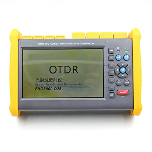 Optical Fiber Breakpoint- Erkennung Hindernis Finder Otdr. Optical Time Domain Reflektometer optische Dimension FHO5000 Optisches Kabellänge Tester,Hohe Empfindlichkeit von OUTFYT