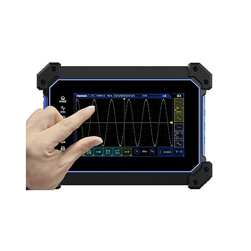 Oszilloskop To1254D Touchscreen Tragbares Digitaloszilloskop 4 Kanäle USB-Oszilloskope + Signalquelle + Multimeter,Lang anhaltende(TO1154D) von OUTFYT