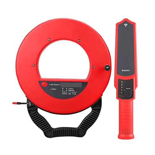 Pipeline Blockage Tester Wall PVC Iron Pipe Blockage Detector Diagnostic Tool Scanner Klempner Instrument,Präzises Scannen(661A(20m)) von OUTFYT