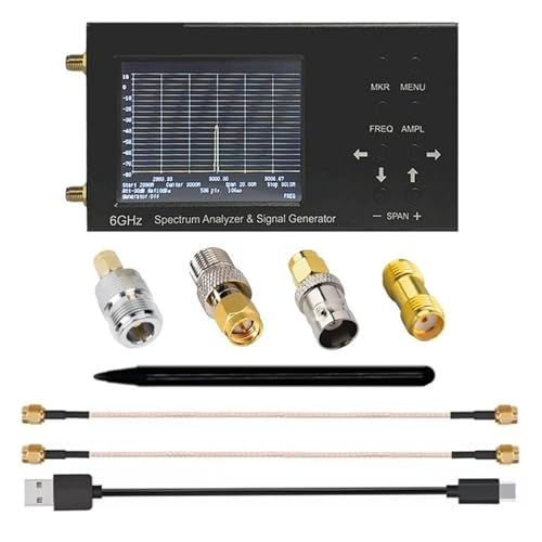 SA 6G Handheld Digital Spectrum Analyzer Signal Generator 35-6200Mhz for 3G 4G LTE CDMA DCS GSM GPRS GLONASS, Effektive Entstörung SA 6G Handheld Digital Spectrum Analyzer Signal Generator 35-6200Mhz for 3G 4G LTE CDMA DCS GSM GPRS GLONASS, Effektive Entstörung von OUTFYT