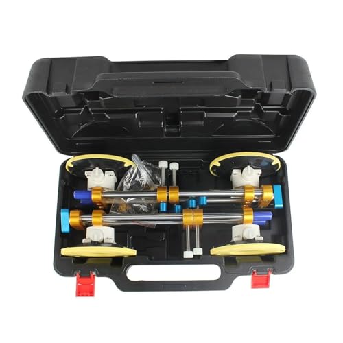 Steinnahtsetzer-Set mit 6-Zoll-Silikon-Saugnapf for Stein-Granit-Arbeitsplatten-Verbindungsnivellierungs-Nahtloses Werkzeug,Energieeffizient(With plastic case-01) von OUTFYT