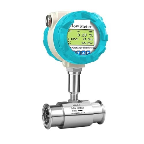 Turbinen-Durchflussmesser-Klemme 1 2 Zoll 4-20 mA Puls Modbus Dieselöl-Durchflussmesser,Wetterbeständig(DN15-RS485-SS304) von OUTFYT