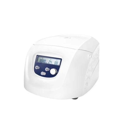 Zentrifuge 12000 U/min, mit Hämatokrit-Rotor-Kit for bis zu 24 Kapillarröhrchen. Zentrifuge mit LCD-Display,Effiziente Trennung von OUTFYT