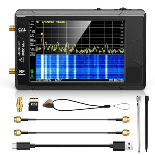 analysator ULTRA 4-Zoll-Display 100 kHz bis 5,3 GHz mit 32-GB-Karte, interner Netzwerk-LAN-Tester, Effektive Entstörung analysator ULTRA 4-Zoll-Display 100 kHz bis 5,3 GHz mit 32-GB-Karte, interner Netzwerk-LAN-Tester, Effektive Entstörung von OUTFYT