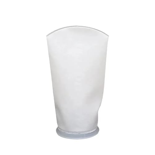 1 Stück 5 μm Easy Clean White Mesh Aquarium Tragbarer Kiesreiniger Netzbeutel Fischtank Wasserwechsler Filterzubehör Wiederverwendbare Tasche(5 microns) von OUTIFUOTPP