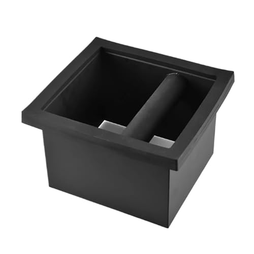 OUTIFUOTPP A78E-Stoßdämpfende Kaffeemaschinen-Beatbox, rutschfester Kaffeemühlen-Mülleimer mit Klopfstange von OUTIFUOTPP