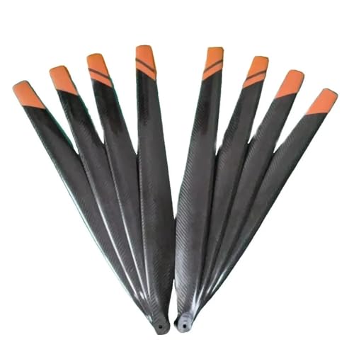 OUTIFUOTPP Drone Zubehör Reparatur Teile Carbon Fiber Blades for DJI T40 T50 Propeller(1 set (8 pairs)) von OUTIFUOTPP