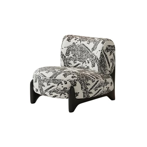 OUTIFUOTPP Einfaches Wohnzimmer Einzelsofa Massivholzbeinstuhl Faule Freizeitmöbel(C) von OUTIFUOTPP