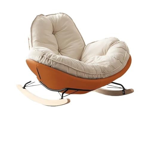OUTIFUOTPP Einzelner Schaukelstuhl Lazy Sofa Balkon Wohnzimmer Schlafzimmer Freizeit Kann(2) von OUTIFUOTPP