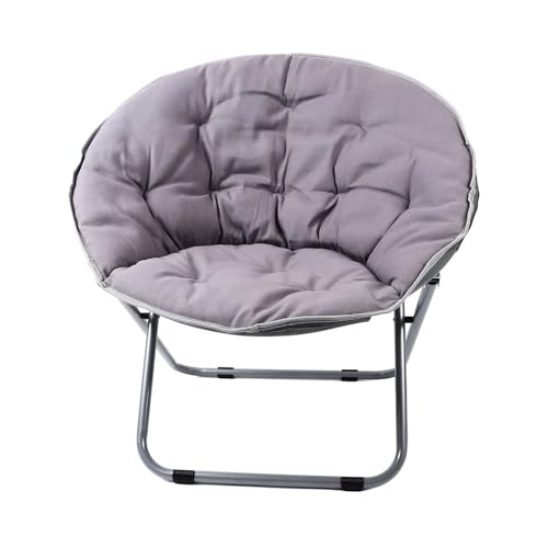 OUTIFUOTPP Grauer Freizeitstuhl, ergonomisch, bequem und faltbar von OUTIFUOTPP