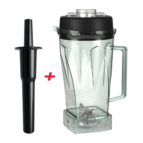 OUTIFUOTPP Klingenbehälter und Stampfer, kompatibel mit JTC/Vitamix-Mixerteilen, 010 767 800 G5200 G2001 von OUTIFUOTPP