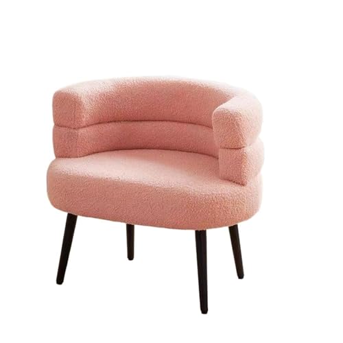 OUTIFUOTPP Loungesessel, Sofa, geeignet for Wohnzimmer, Schlafzimmer, Schreibtisch und Schlafsaal, Pink von OUTIFUOTPP