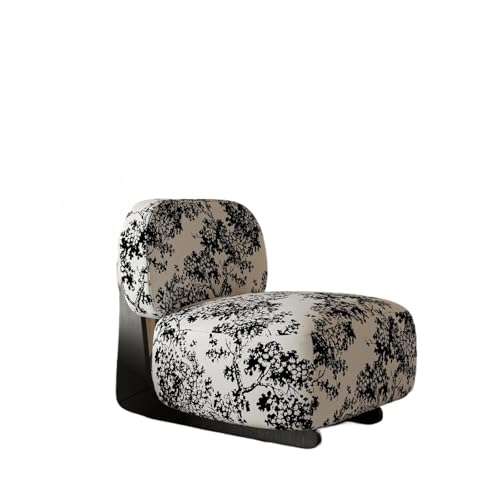 OUTIFUOTPP Massivholz Kamelhaar Sofa Stuhl Wohnzimmer Einzel Rückenlehne Schlafzimmer(Bayberry) von OUTIFUOTPP